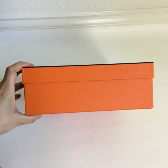 Hermes Square Gift Box with Fabric Cushion Tissue Paper Accessory Gift Box - Picture 4 of 14